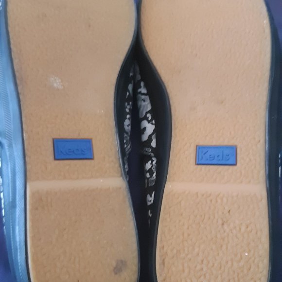 Flowered Black KEDS! - Picture 4 of 4